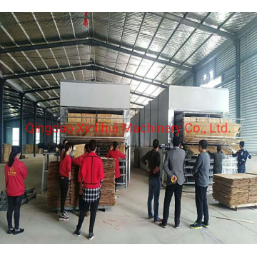 Single Plate Multilayer Wood Lathe /Plywood Make Machine/Slicer Machine Energy Efficiency Core Veneer Dryer/Hot Press Veneer Dryer/Breathing Wood Drying Machine